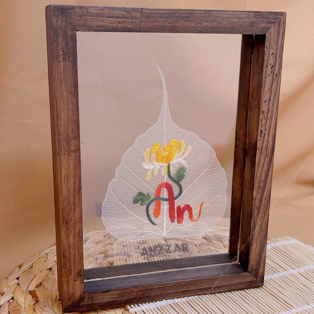 Khung Ảnh Gỗ Để Bàn Màu Nâu Rustic - Anzzar Home Decor