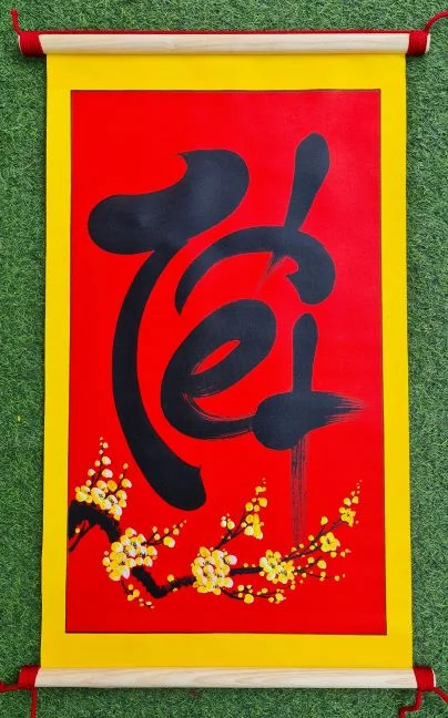 chu tet thu phap