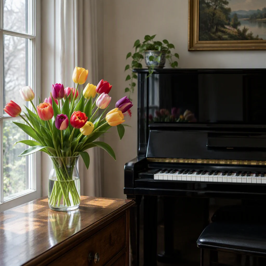 hình nền hoa tulip, mẫu 75