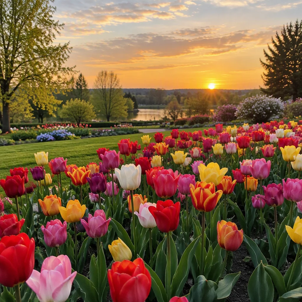 hình nền hoa tulip, mẫu 27