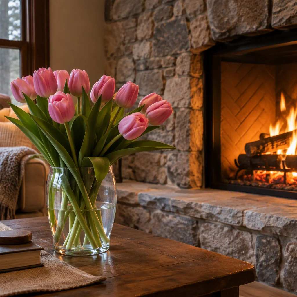 Mẫu hình nền hoa tulip thứ 63