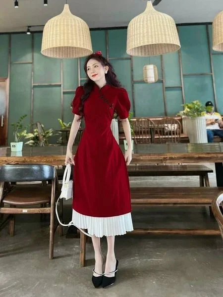 22+ Mẫu váy, đầm Tết 2026 đẹp sang, tôn dáng cho mọi cuộc hẹn