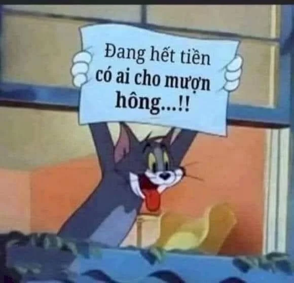 Tổng hợp ảnh meme hết tiền siêu hài và độc đáo nhất