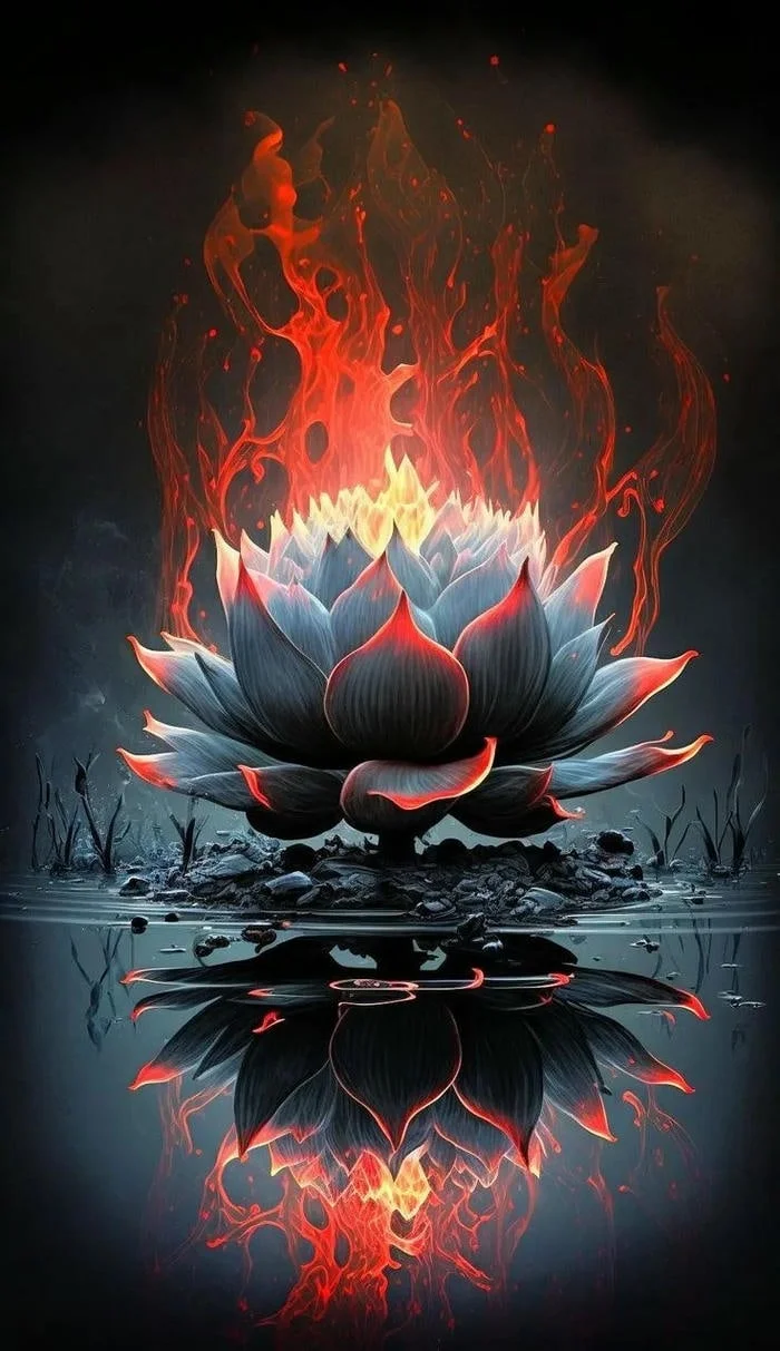 Hoa sen đen thanh tịnh
