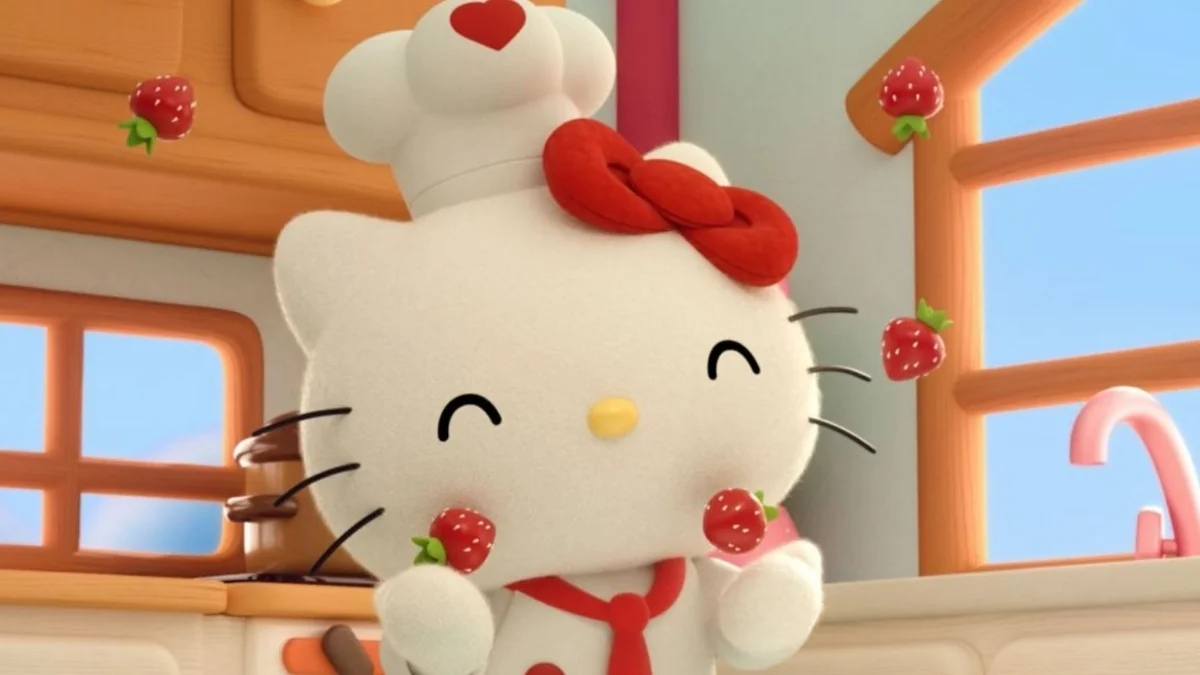 Hình nền Hello Kitty vô tri (6)