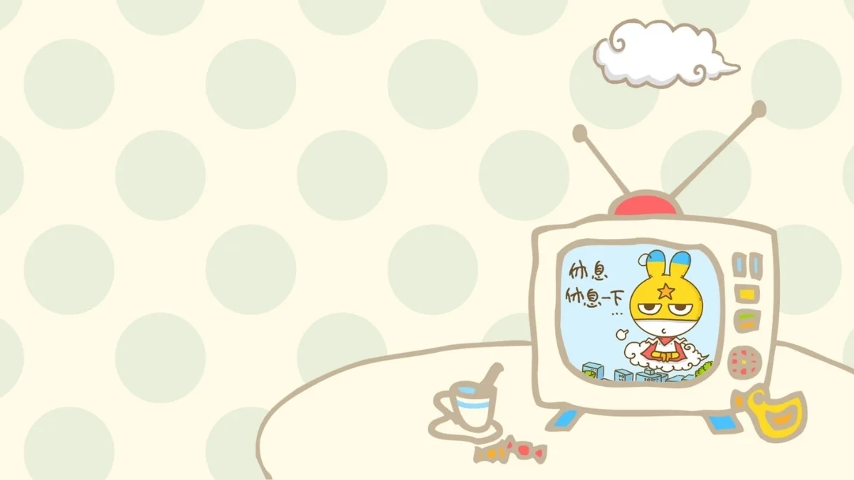 Hình nền máy tính vô tri cute, dễ thương (6)