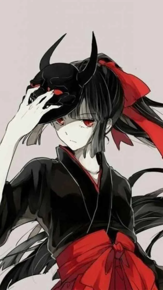 Hình nền điện thoại anime nữ ngầu