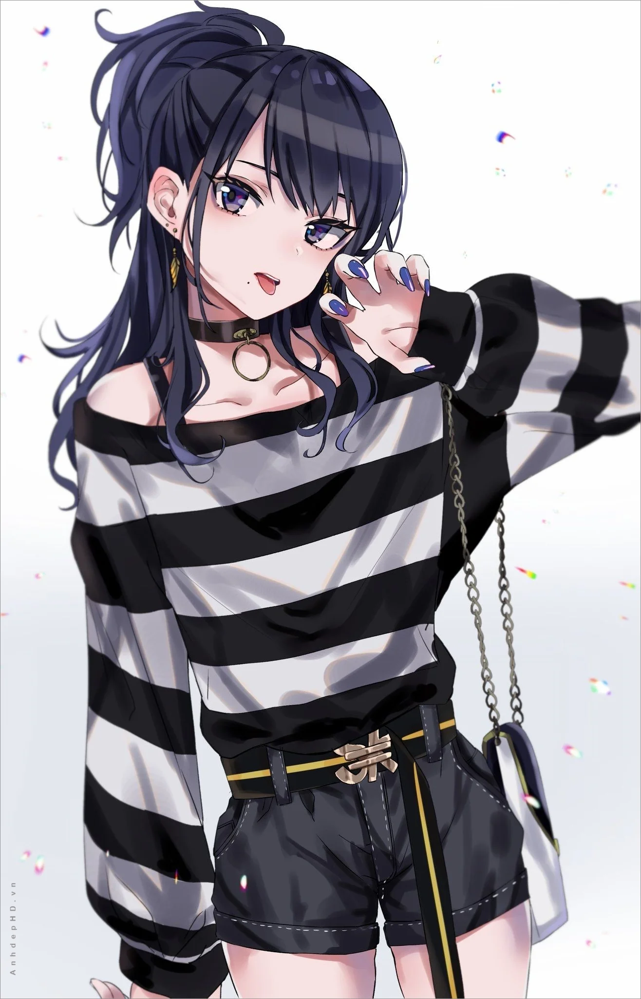 Hình Ảnh Anime Tóc Đen Quá Đẹp Ngầu, Lạnh Lùng, Đáng Yêu