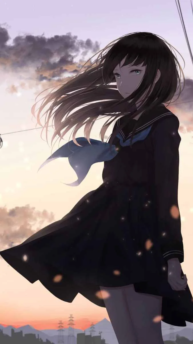 Top hình nền anime tâm trạng buồn