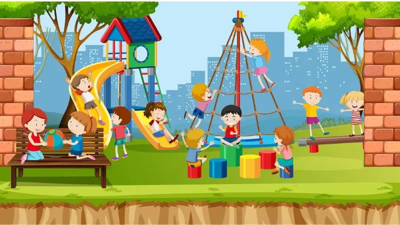 Hình ảnh học sinh đang vui chơi - hình 6
