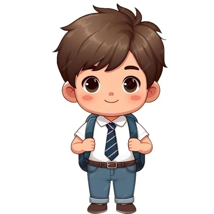 Tải ngay hình ảnh học sinh chibi cute dễ thương miễn phí