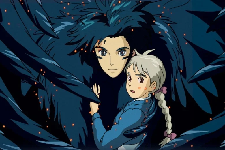 Howl và Sophie trong hình ảnh đẹp ngầu từ anime