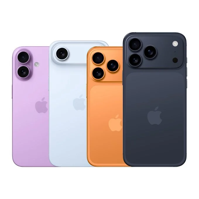 Bộ sưu tập iPhone 17 với nhiều tùy chọn màu sắc rực rỡ