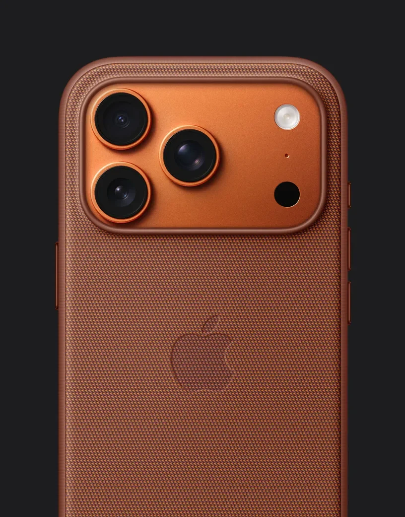 Chi tiết cụm camera sau của iPhone 17 với chất liệu cao cấp