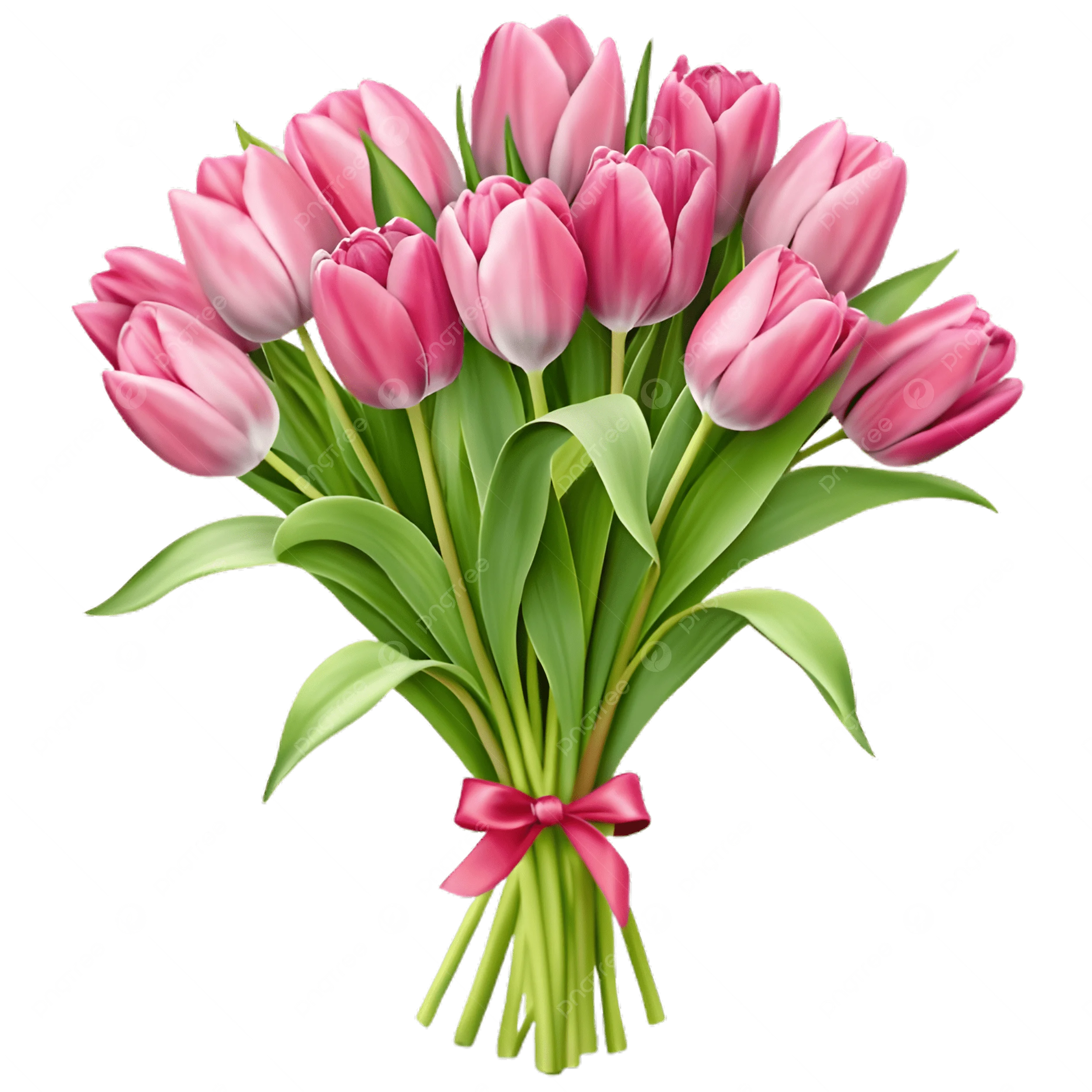 Hình ảnh Bouquet Clipart Minh Họa Tàu Màu Hồng Thanh Lịch Minh Họa Nền Trong Suốt PNG , Bó Hoa Tulip Màu Hồng Thanh Lịch, Bó Hoa Tulip Hồng, Minh Họa Hoa
