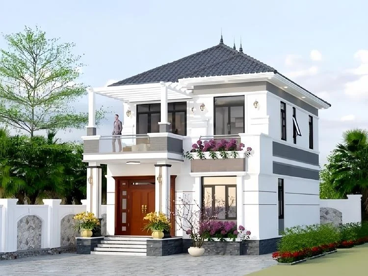 30+ Mẫu nhà 2 tầng đẹp ở nông thôn đầy đủ tiện nghi, hiện đại | DURAflex