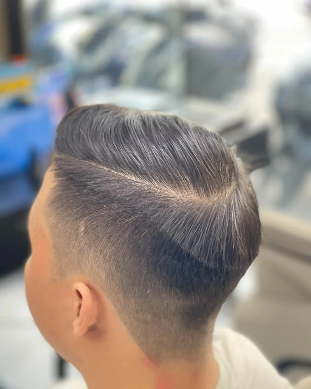Mẫu tóc nam ngắn trán cao giúp gương mặt thanh thoát