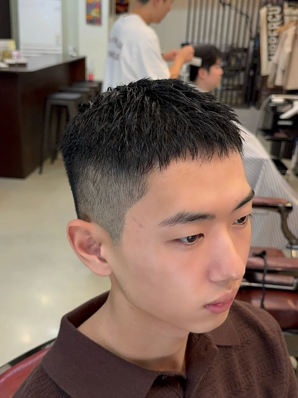 Kiểu tóc nam ngắn lính thủy đánh bộ đầy nam tính